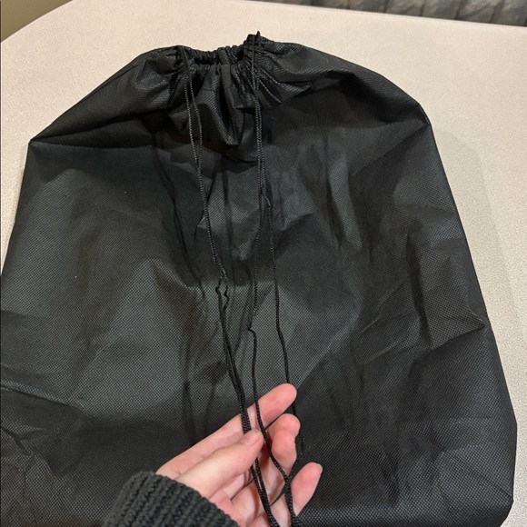 Black Drawstring Bag - Picture 2 of 8